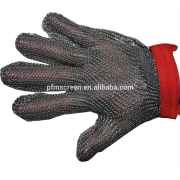 gants de sécurité en acier inoxydable